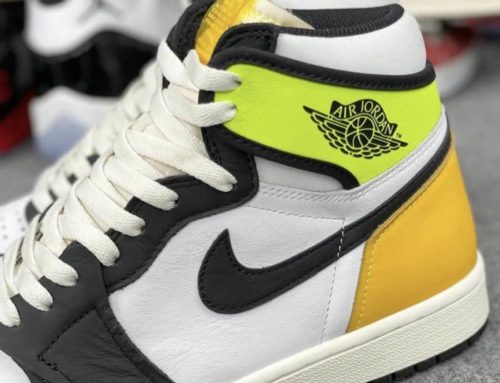 Jordan 1 High Retro OG white black volt